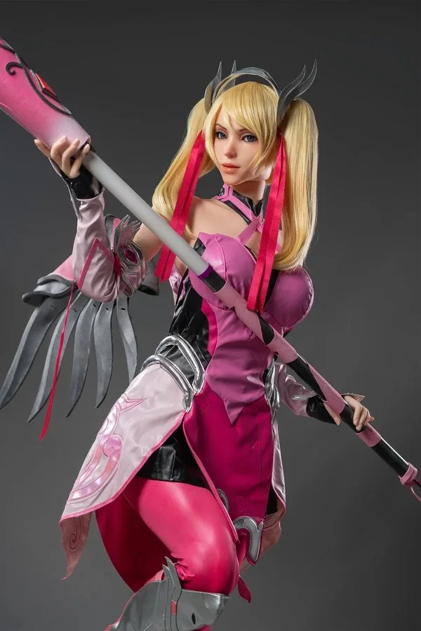 171cm Silicone Game Overwatch Sex Doll Mercy view 5