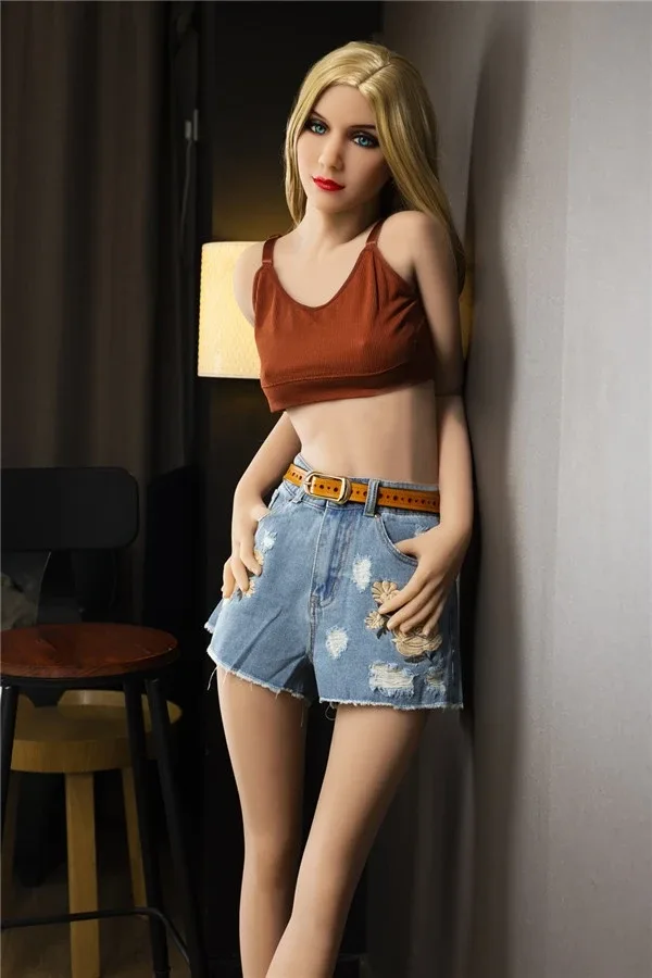 Life Size Skinny Blonde Female Sex Doll Genesis 166cm (Free Second Random Head) view 6