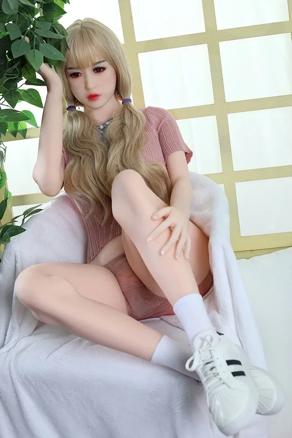Real Life Blonde Love Doll Averi 155cm view 4