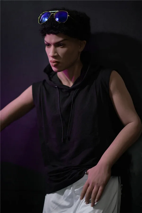 Realistic Life-size Black Male Sex Doll Mason 167cm / 5ft 5.8 view 6