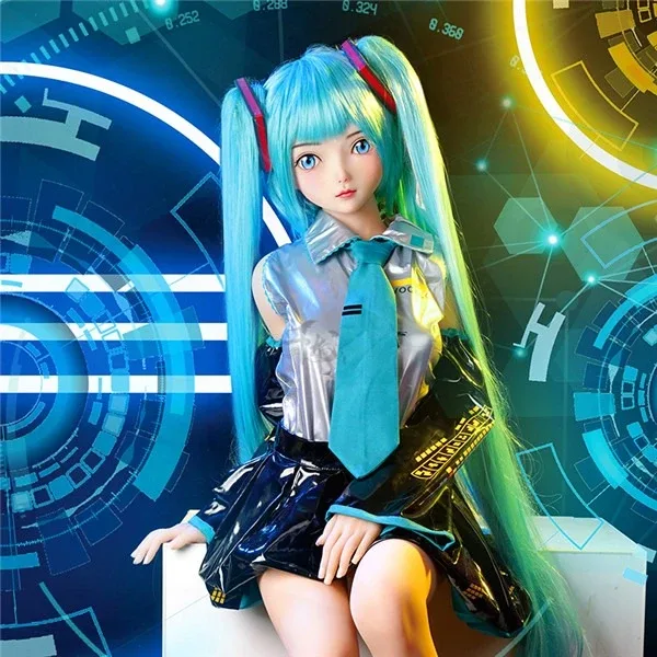 Pretty Busty Anime Hatsune Miku 165cm view 5