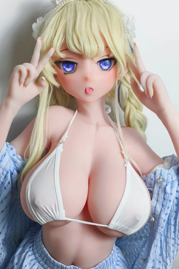 Blonde Busty Comic Sex Doll Furukawa Natsuki 148cm view 4