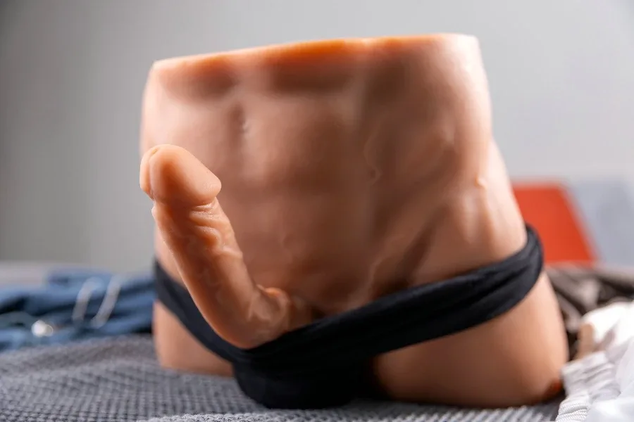 Male Sex Doll Torso Butt Jack 27cm (Anal Suction, Vibration, Heating) view 4