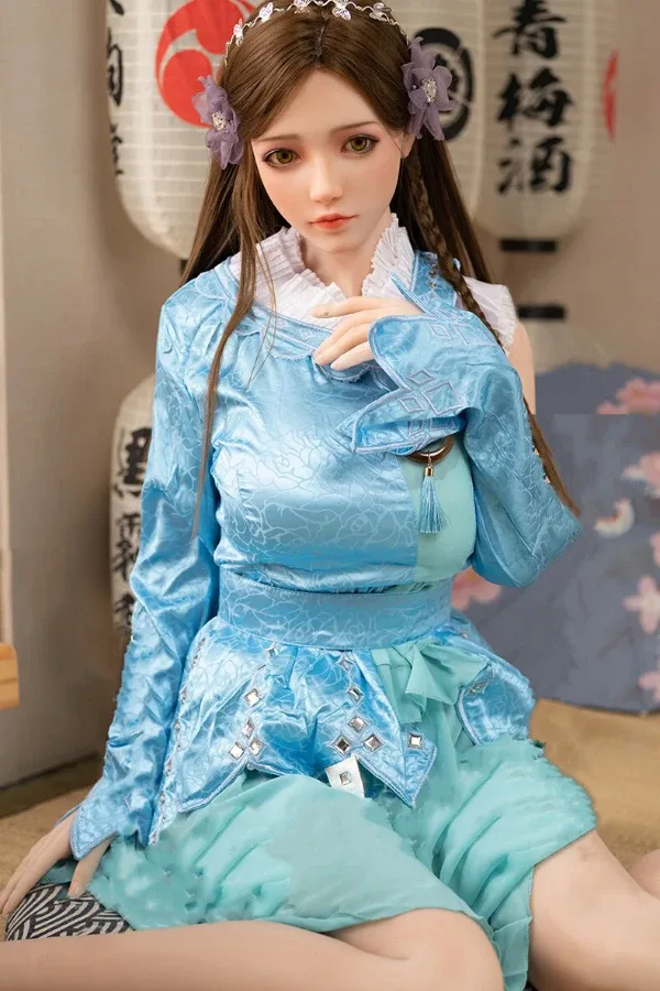 Tall Asian Sex Doll Liberty 170cm (Silicone Head) – Replaceable with Head and Body view 3