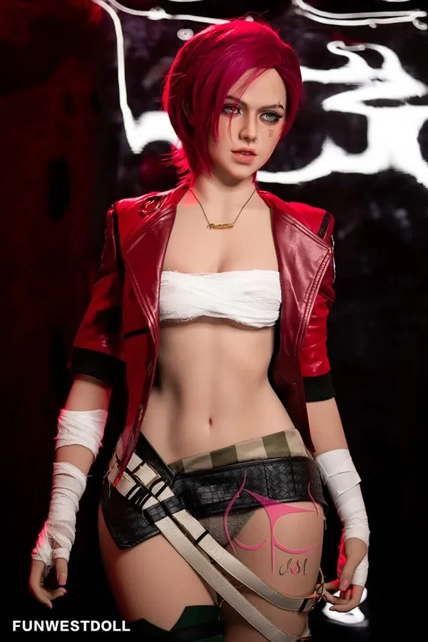 Redhead Fantasy Sex Doll Janna 157cm (5 Free Features) view 5