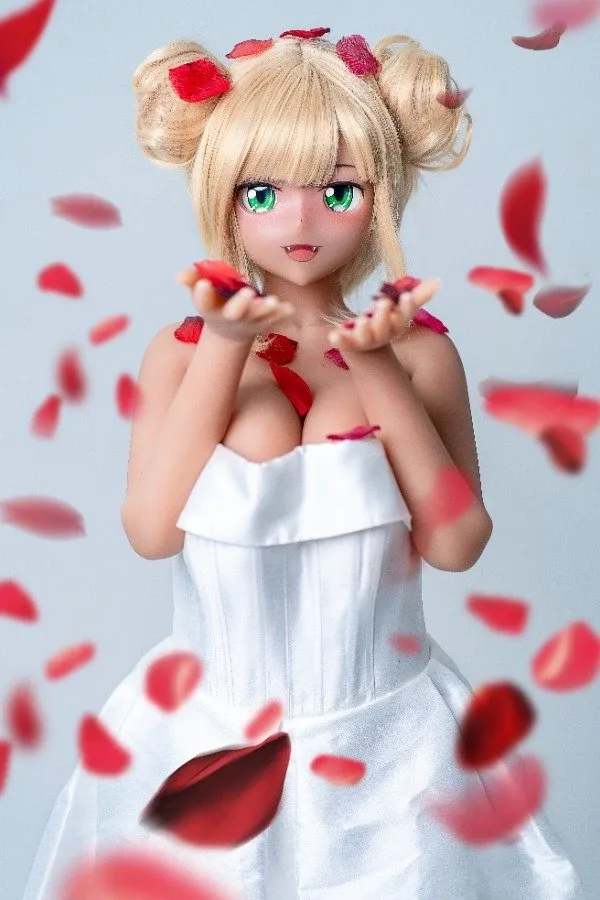 Sexy Blonde Busty Anime Sex Doll Laila 155cm