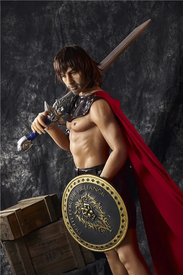 Fantasy Mature Muscular Male Sex Doll Liam 162cm / 5ft 3  (Silicone Head) view 3