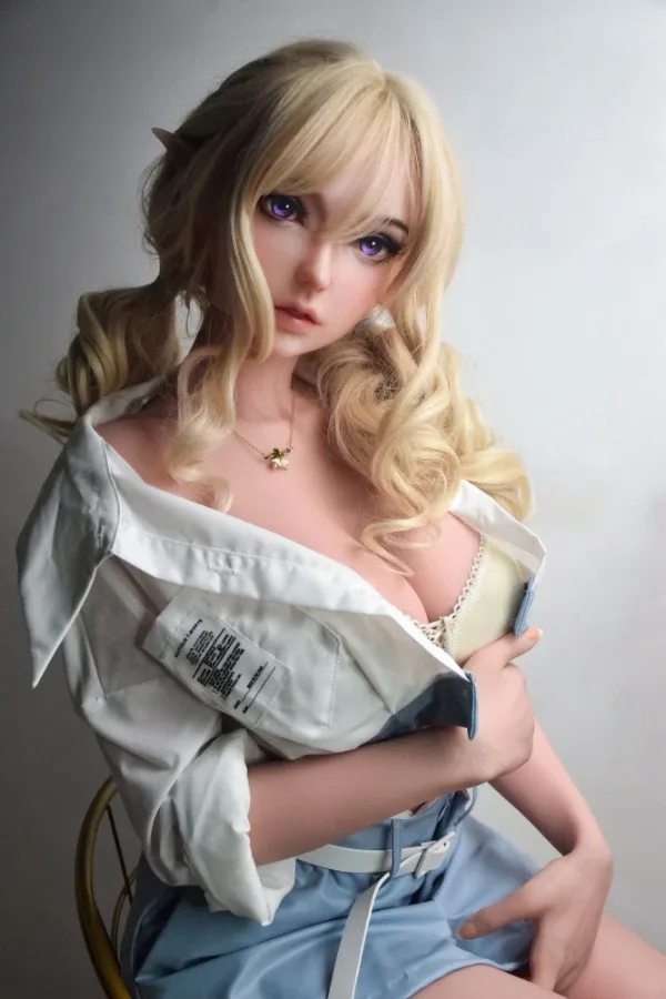 Mature Blonde Elf Sex Doll Suzuki Aoi 160cm view 3
