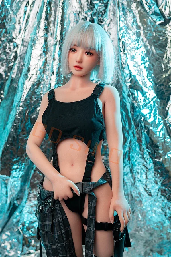 GD Sino Silicone Lifelike Small Boobs Sex Doll Luoyoyo 156cm view 4