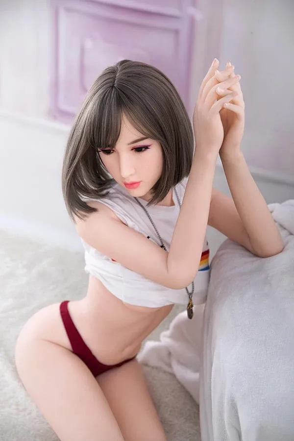 Real Life Short Hair Japanese Sex Doll Natasha 160cm