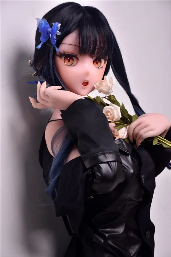 Cute Brunette Anime Sex Doll Hosokawa Hitomi 148cm view 3