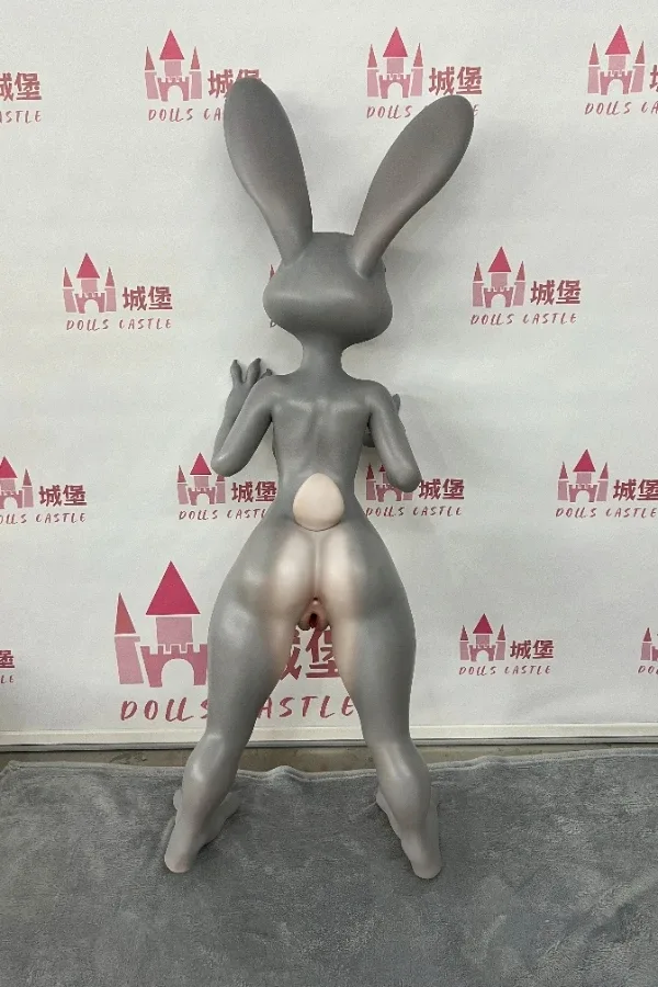 Furry Animal Rabbit Silicone Sex Doll Rabittie (Seamless Head and Body Design, Oral Structure) view 5