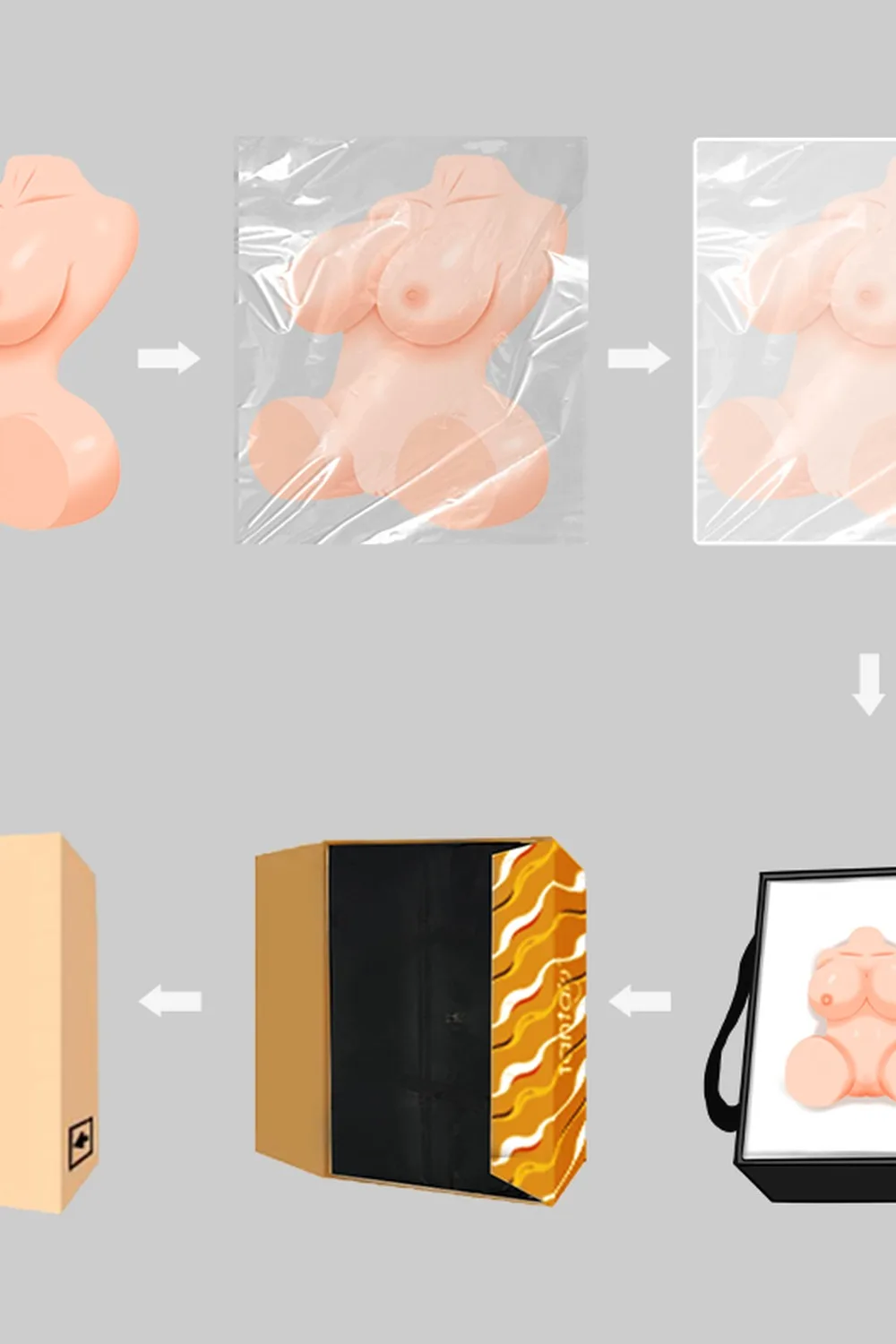 TPE 32cm/12.6″ DD-CUP 5kg/11.02lbs Sex Doll view 2