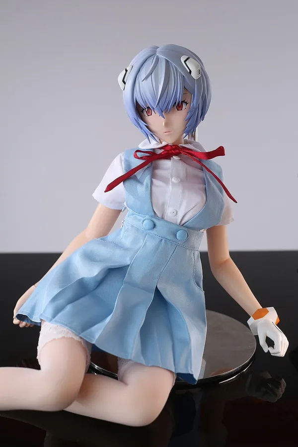 Rei Ayanami – Hybrid 65cm/25.59″ 3kg/6.61lbs Sex Doll view 4