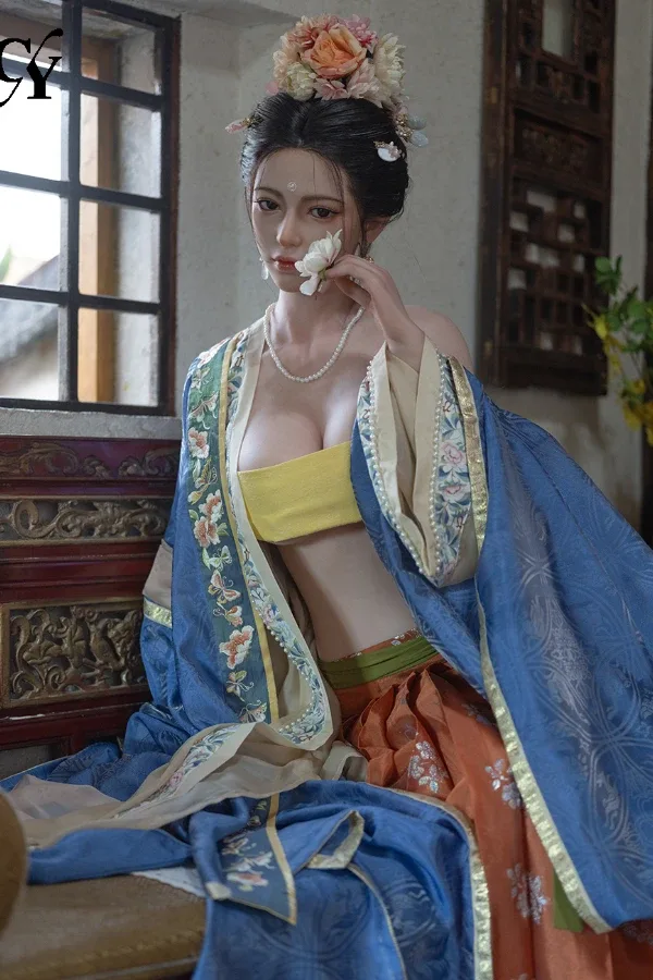 Silicone Head/Full Silicone D Cup Ancient Chinese Sex Doll Wan 167cm (Movable Jaw With Oral Structure) view 3