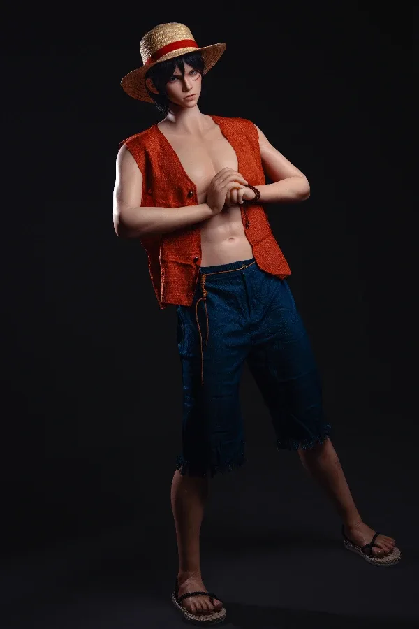 Handsome Tall Cosplay Male Sex Doll Andrew 180cm (Movable Jaw With Oral Structure) view 4