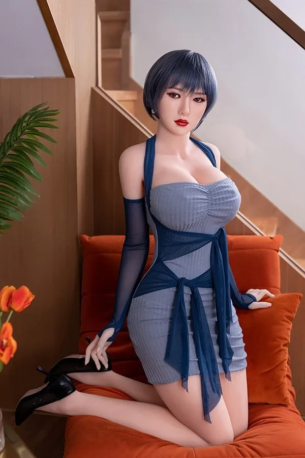 Sexy Mature Short Hair Sex Doll Kate 160cm (Silicone Head)