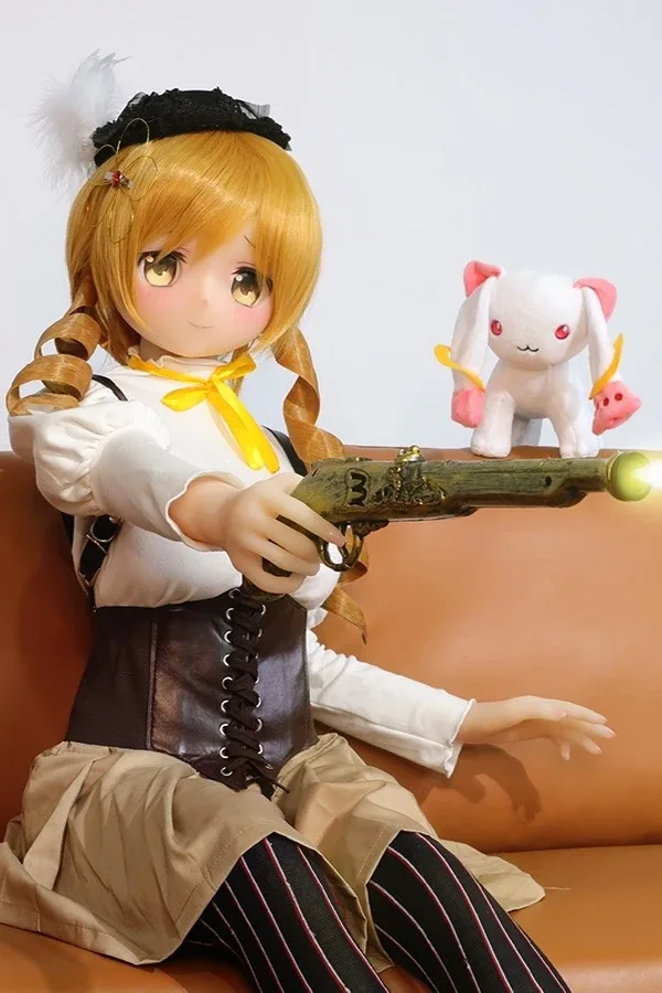 Pretty Cute Blonde Hair Anime Sex Doll Zora 145cm view 4