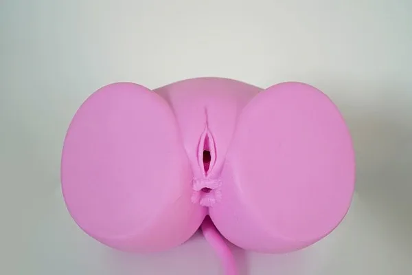 Pink Silicone Succubus Sex Doll Butt view 4