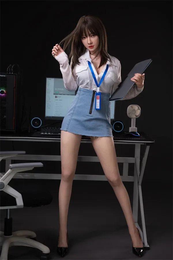Japanese Office Secretary Silicone Sex Doll Nayeli 159cm view 3