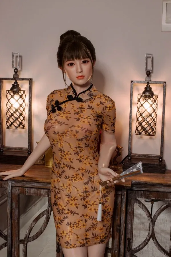 Realistic Full Silicone Chinese Sex Doll Leona 160cm (Replaceable with Head and Body) view 2