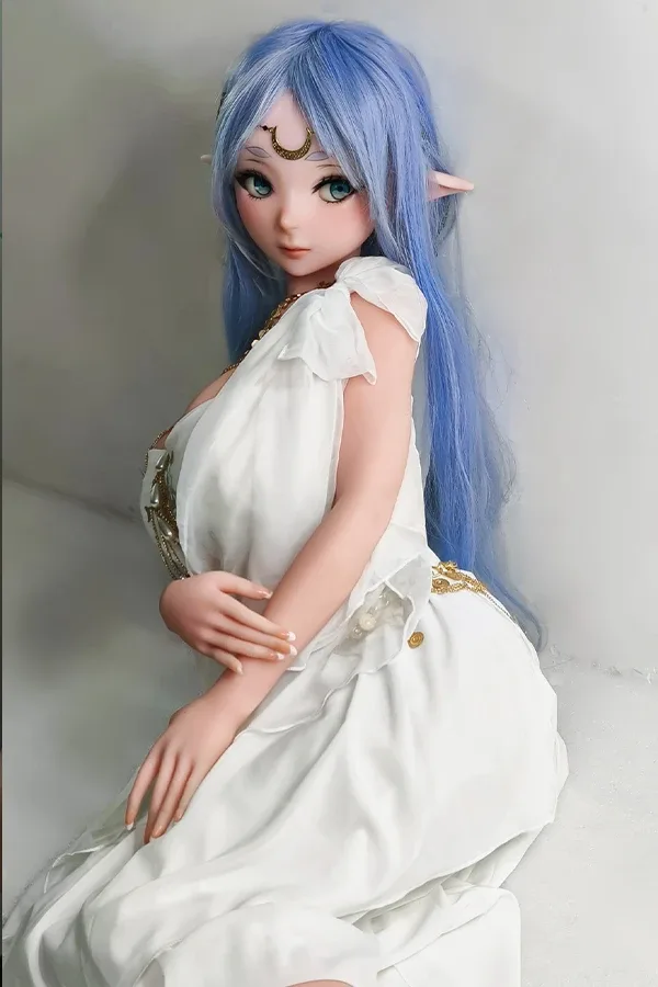 Blue Hair Elf Sex Doll Niwa Yui 148cm view 2