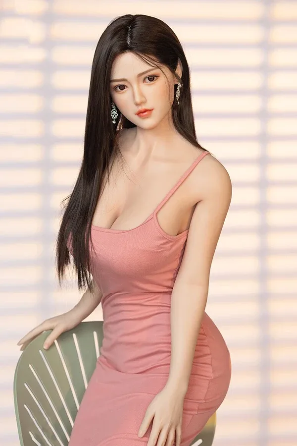 Realistic Brunette Busty Sex Doll Aliza 170cm (Silicone Head) – Replaceable with Head and Body view 2