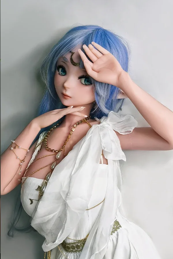 Blue Hair Elf Sex Doll Niwa Yui 148cm view 3