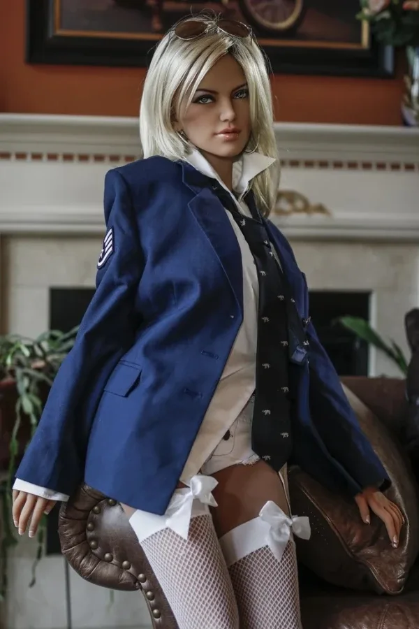 Full Size Mature Blonde Sex Doll Sloane 165cm view 2
