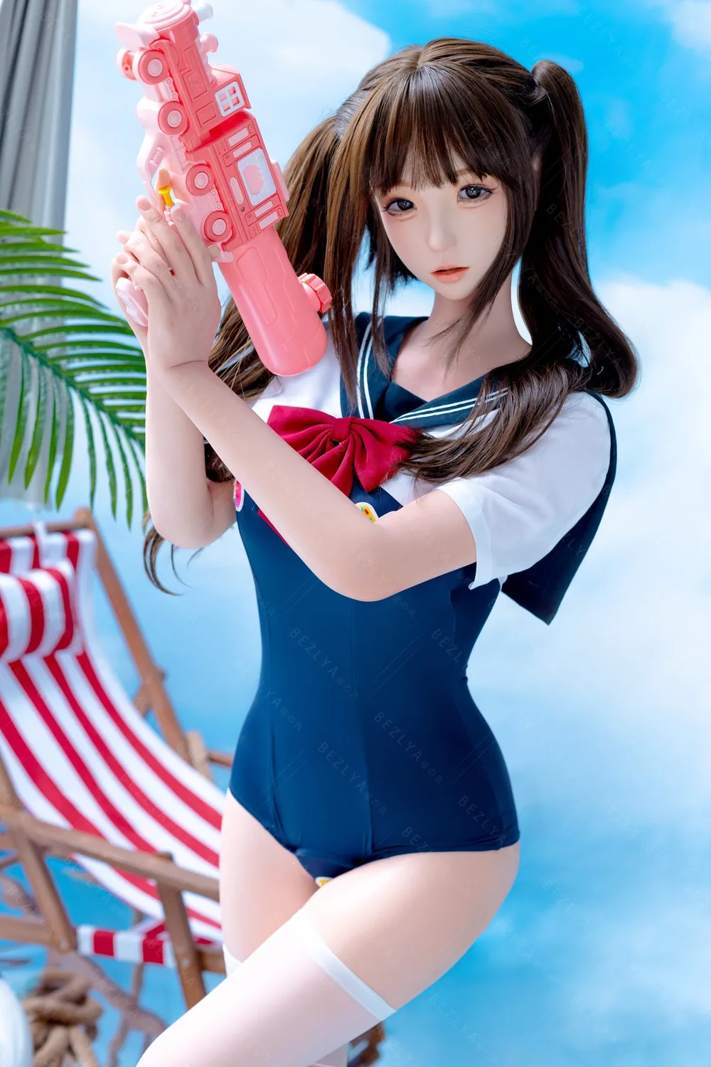 Silicone 159cm/62.6″ D-CUP 48kg/105.82lbs Sex Doll
