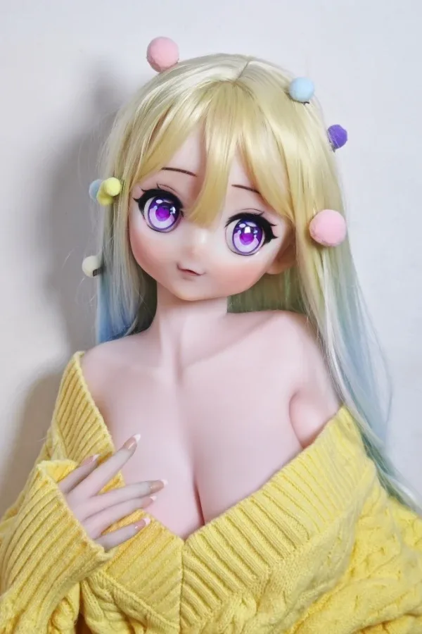 Super Cute Blonde Anime Sex Doll lshikawa Kiyomi 148cm view 3