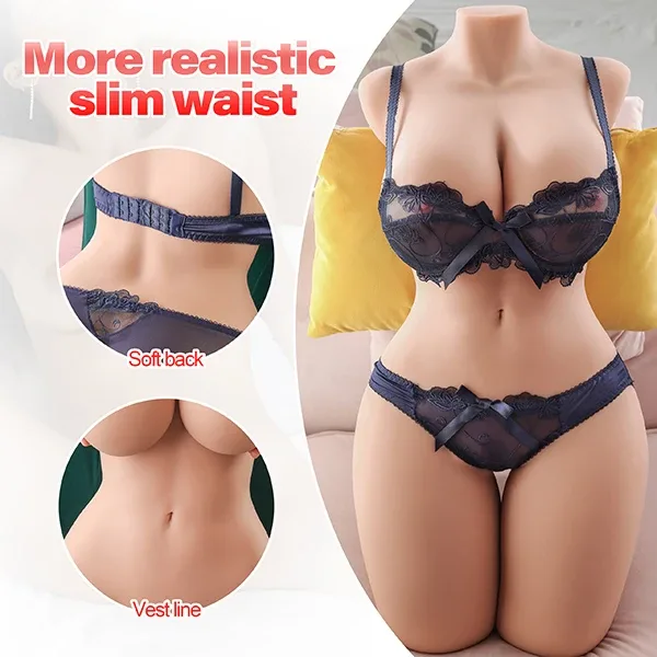 70.54lb Realistic Busty Sex Doll Torso view 6