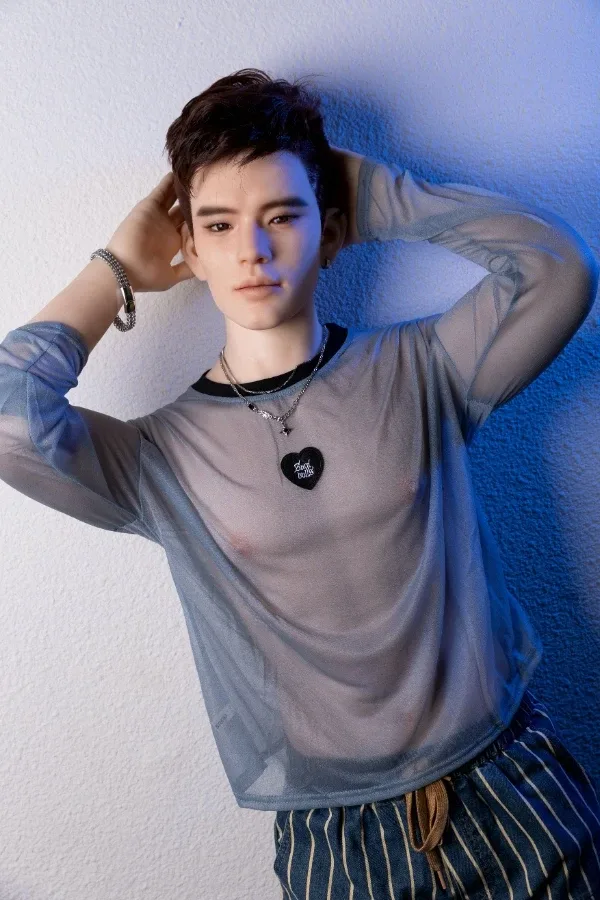 New Handsome Silicone Male Sex Doll Jin 177cm / 6ft