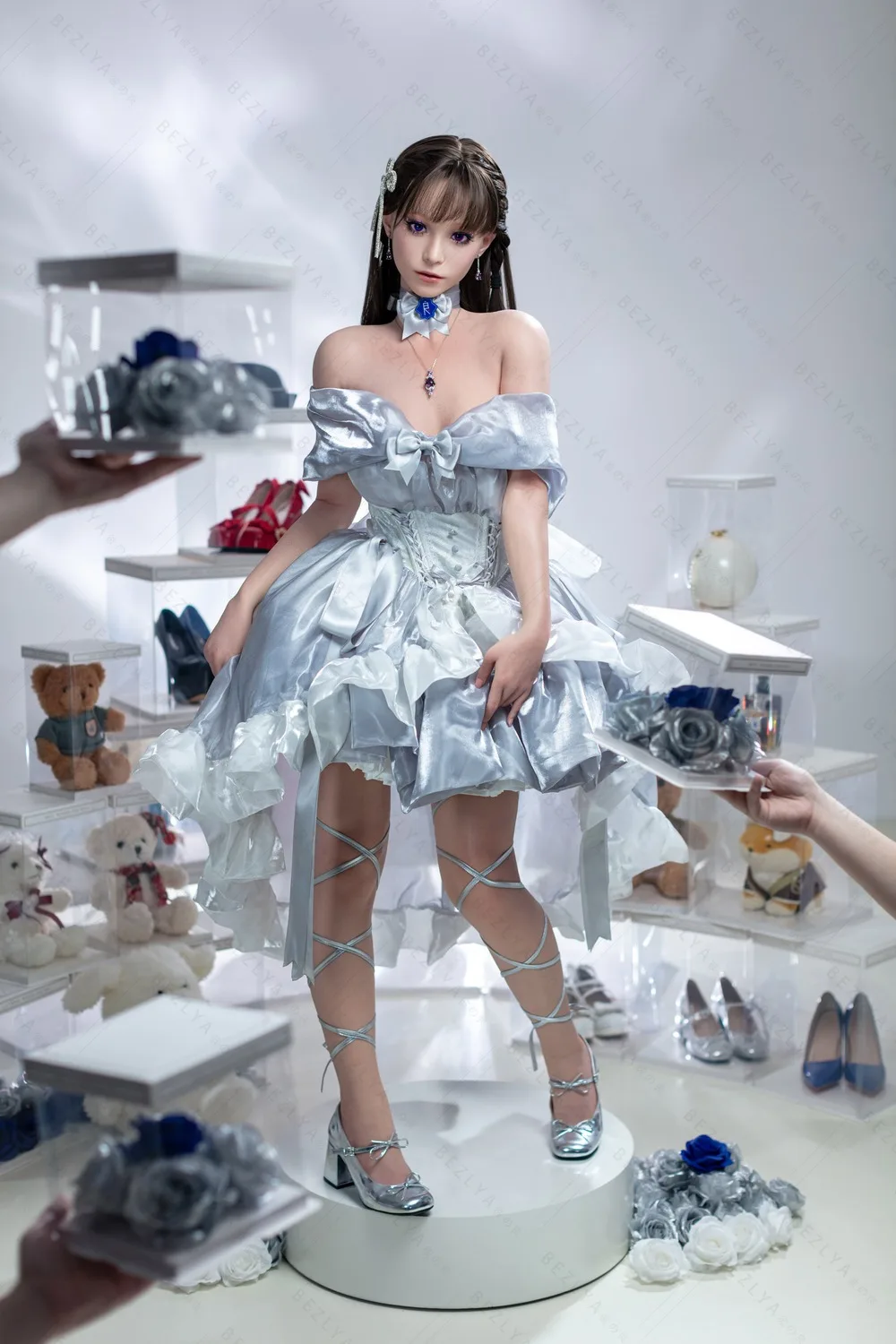 Silicone 155cm/61.02″ 45kg/99.21lbs Sex Doll view 5