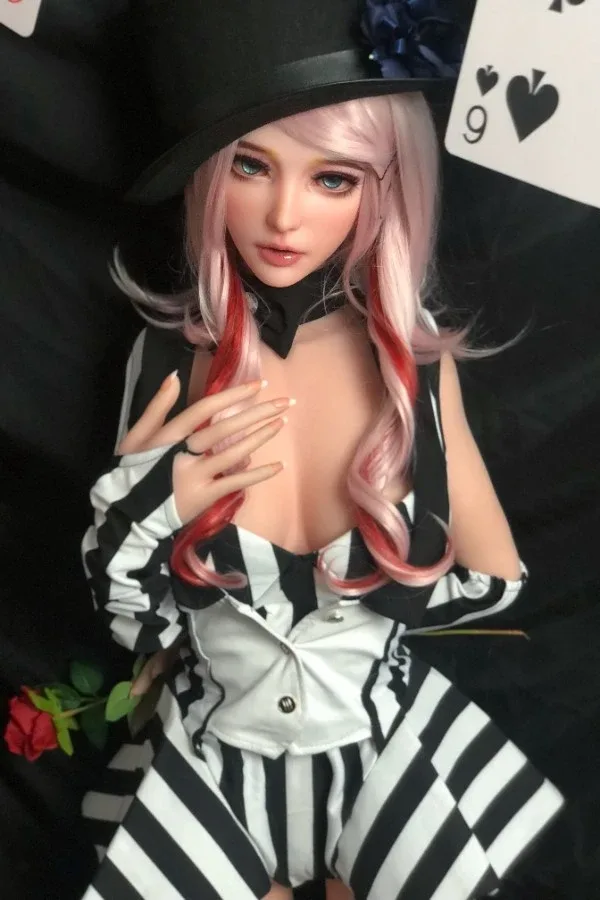 Charming Pink Hair Magic Sex Doll Lisa 165cm view 3