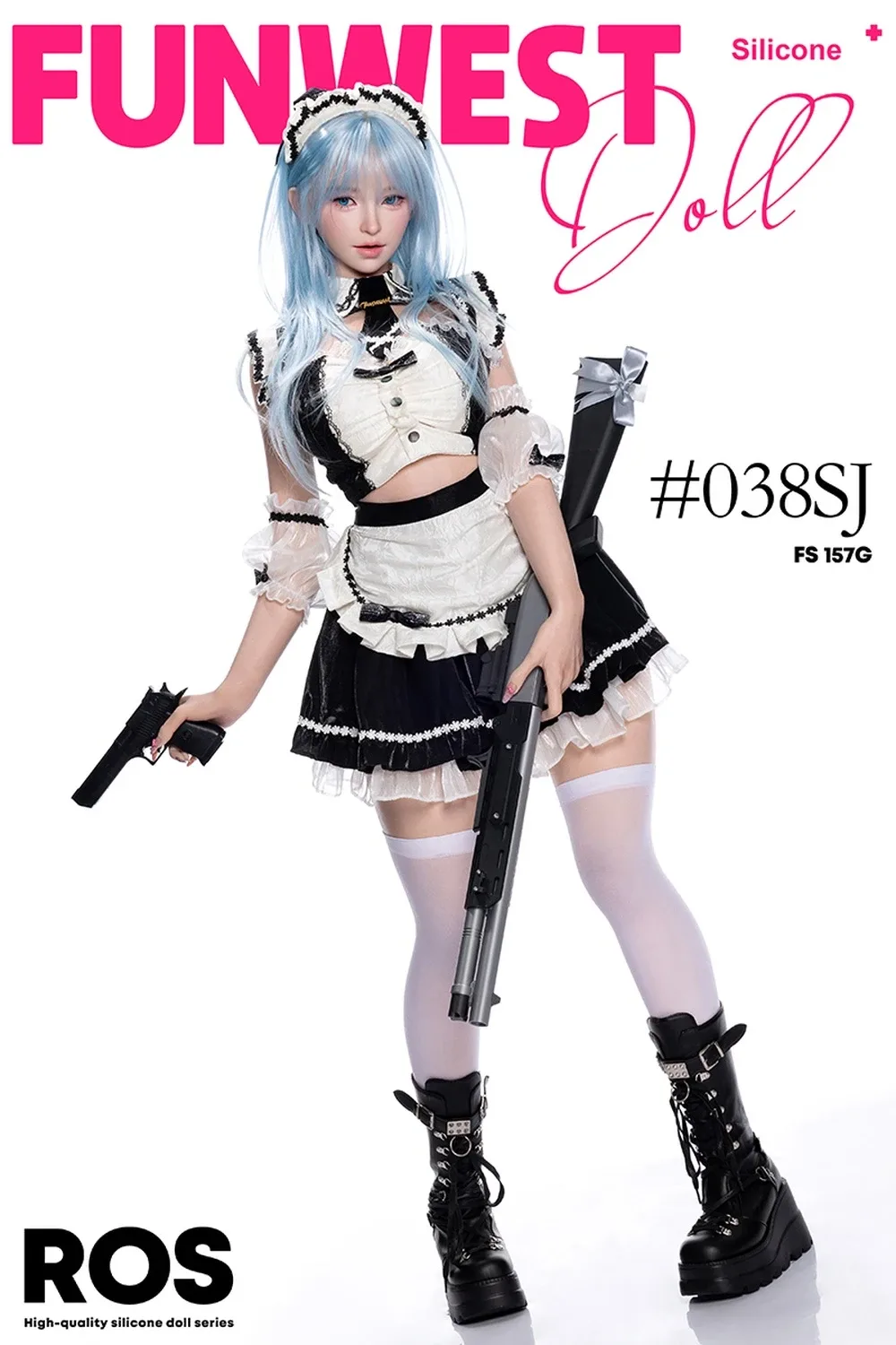 157cm G Cup Cute Anime Silicone Sex Doll Alice (Movable Jaw With Oral Structure) view 6