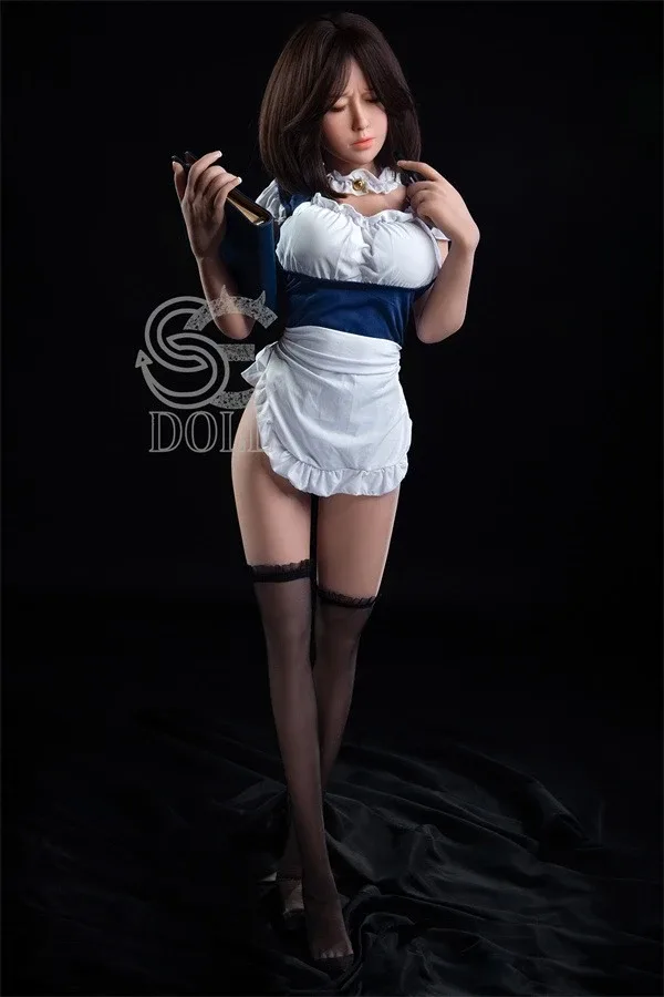 Lifelike Busty Maid Sex Doll Daisy 156cm view 5