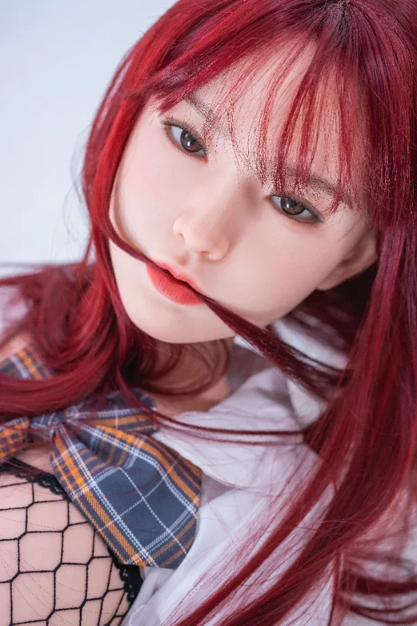 Redhead Luxury Silicone Sex Doll Tiera 158cm view 5