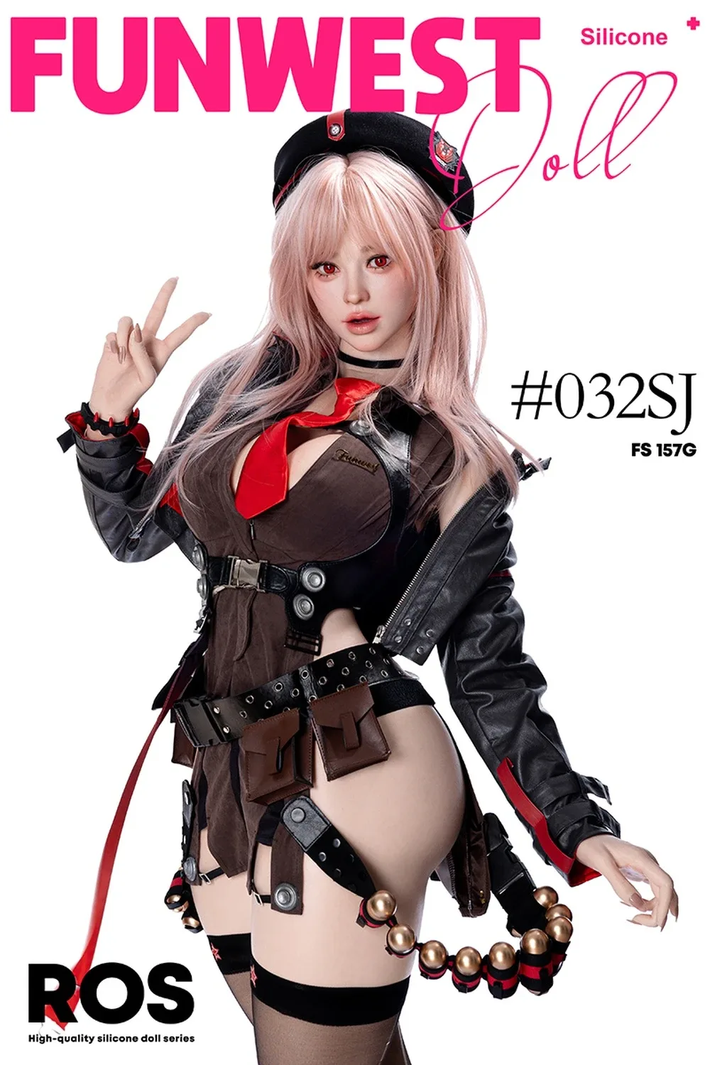 157cm G Cup Silicone Sex Doll Lucy (Movable Jaw With Oral Structure)