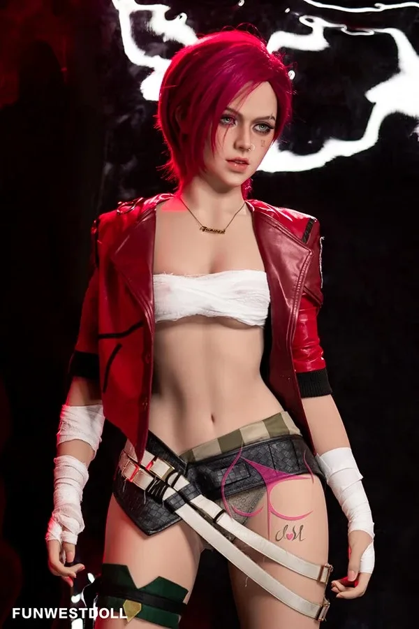 Redhead Fantasy Sex Doll Janna 157cm (5 Free Features) view 4