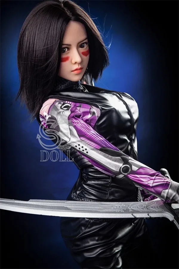 Realistic COS Alita Sex Doll Emma 156cm view 4