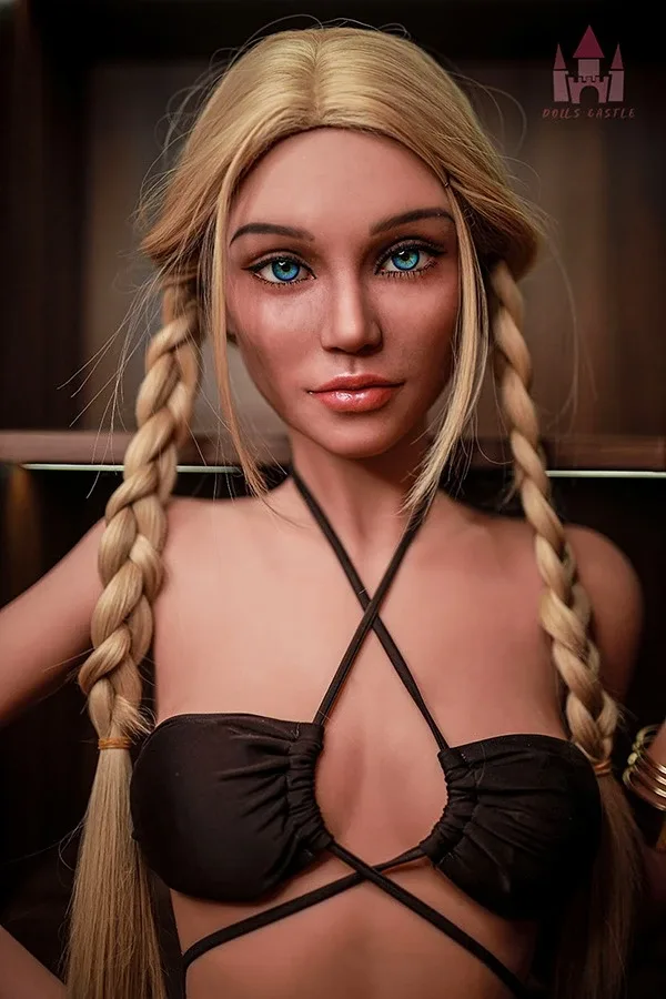 Realistic Small Tits Blonde Tall Sex Doll Sophia 170cm view 4