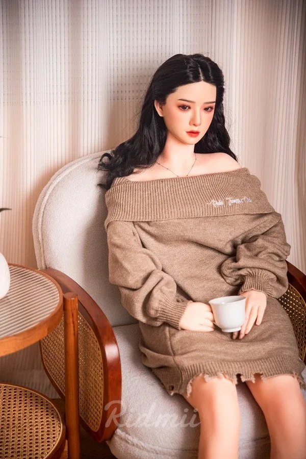 Beautiful Asian Sex Doll Wrenley 163cm (Silicone Head) view 6