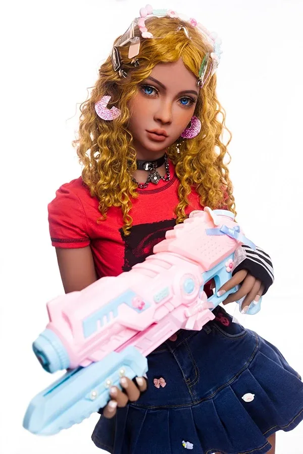 Real Blonde Sex Doll Naya 158cm