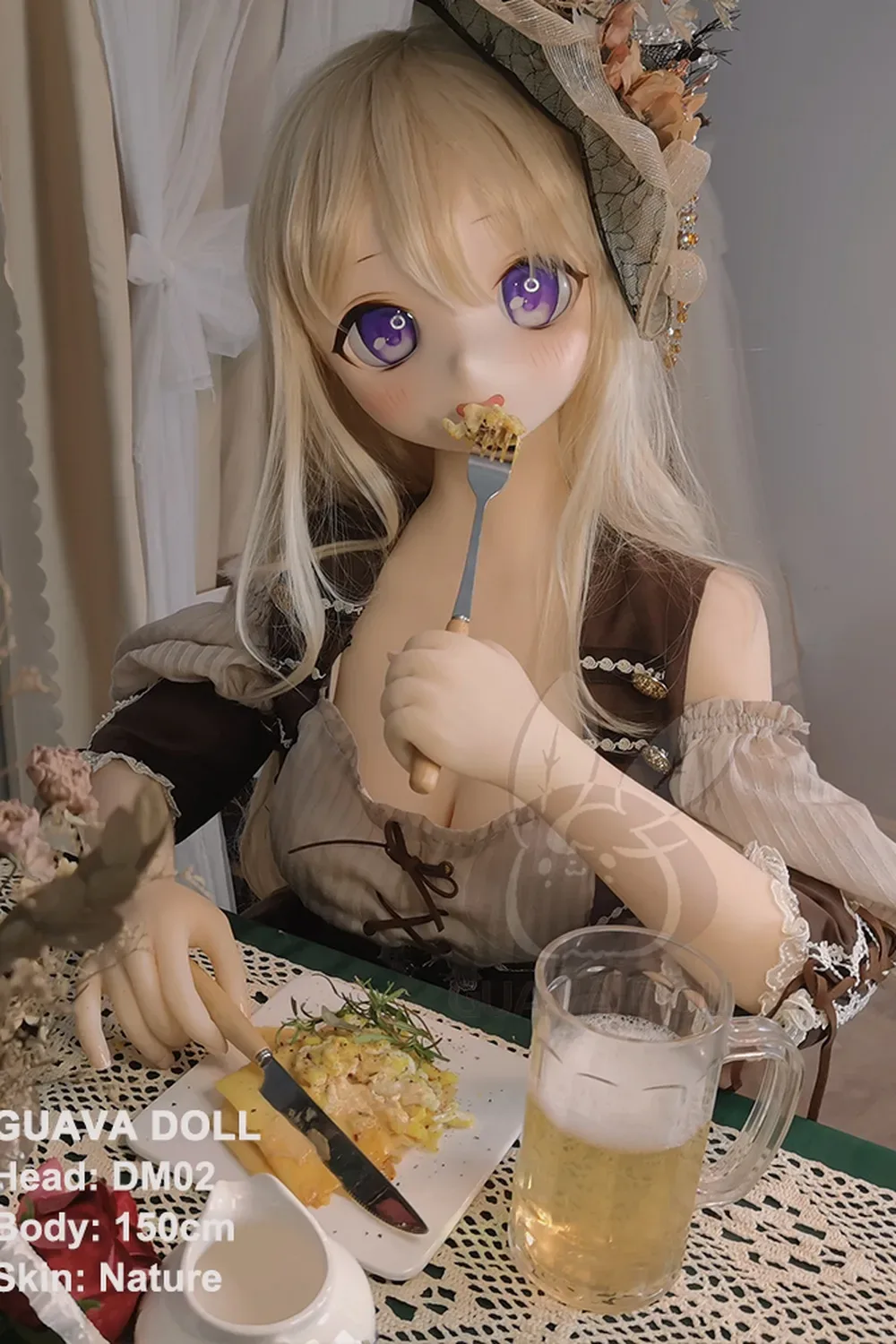DM02 – TPE 150cm/59.06″ AA-CUP 38kg/83.78lbs Sex Doll view 3