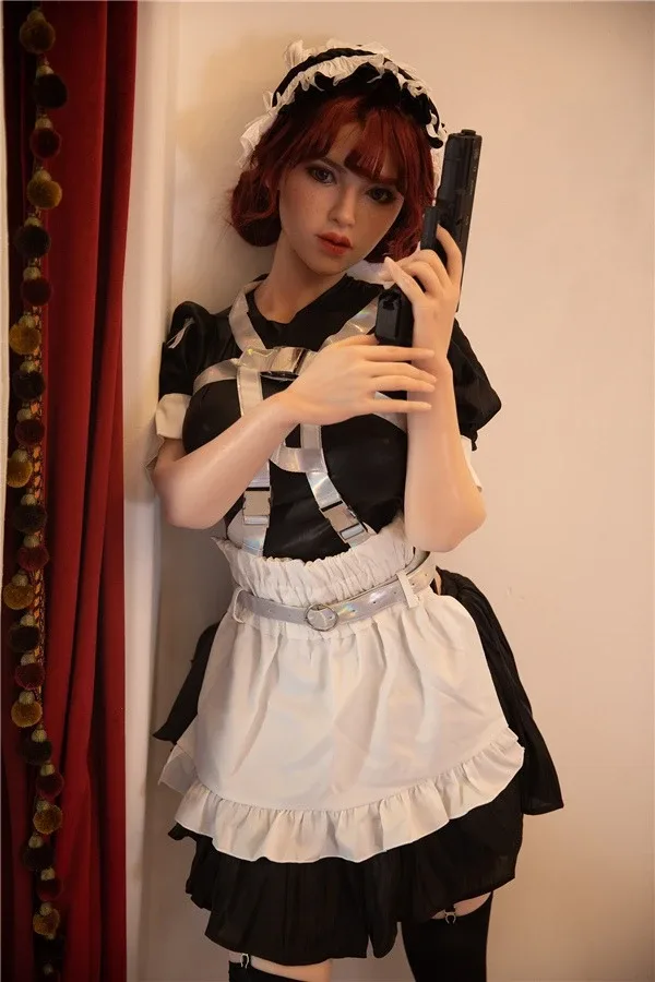 Realistic Busty Redhead Sex Doll 171cm view 5