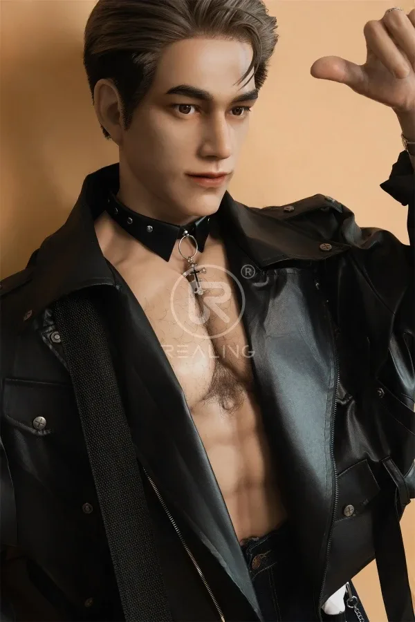 Realistic Handsome Fashion Male Sex Doll Caleb 180cm view 5