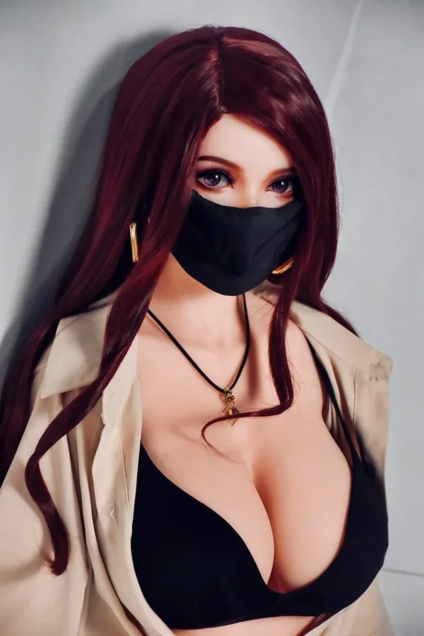 Halloween Mysterious Dark Sex Doll Angelina 150cm view 2