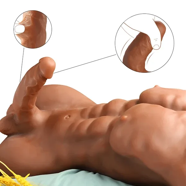 16.7lb Male Sex Doll Torso view 5