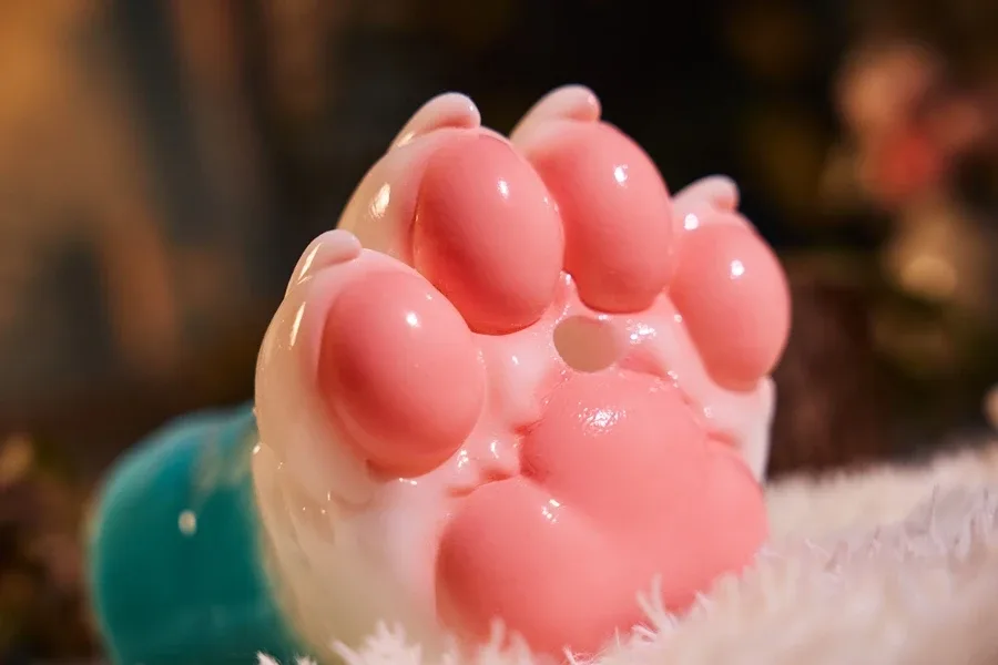 Hentai Animal Furry Bule Beast Paw 17.5cm view 5